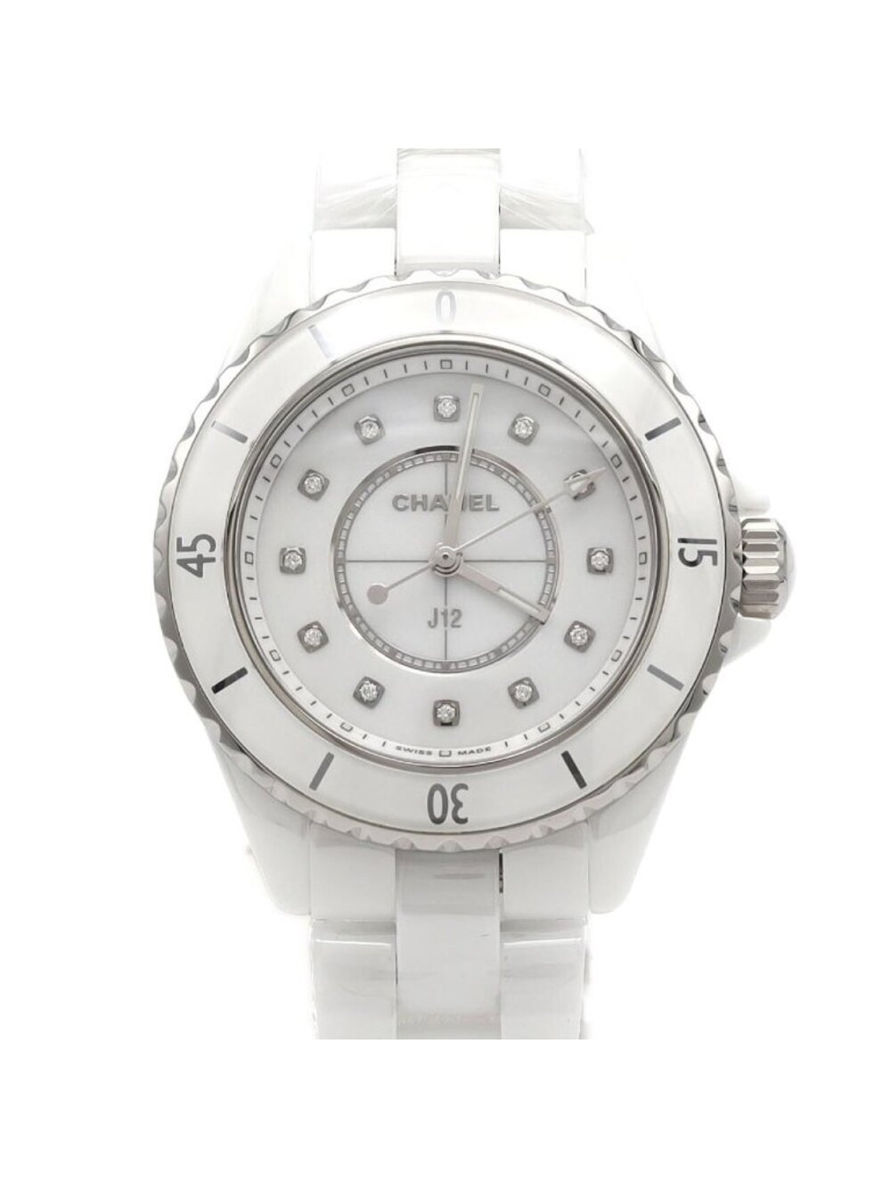 Chanel 33 Ceramic 12P Quartz Watch